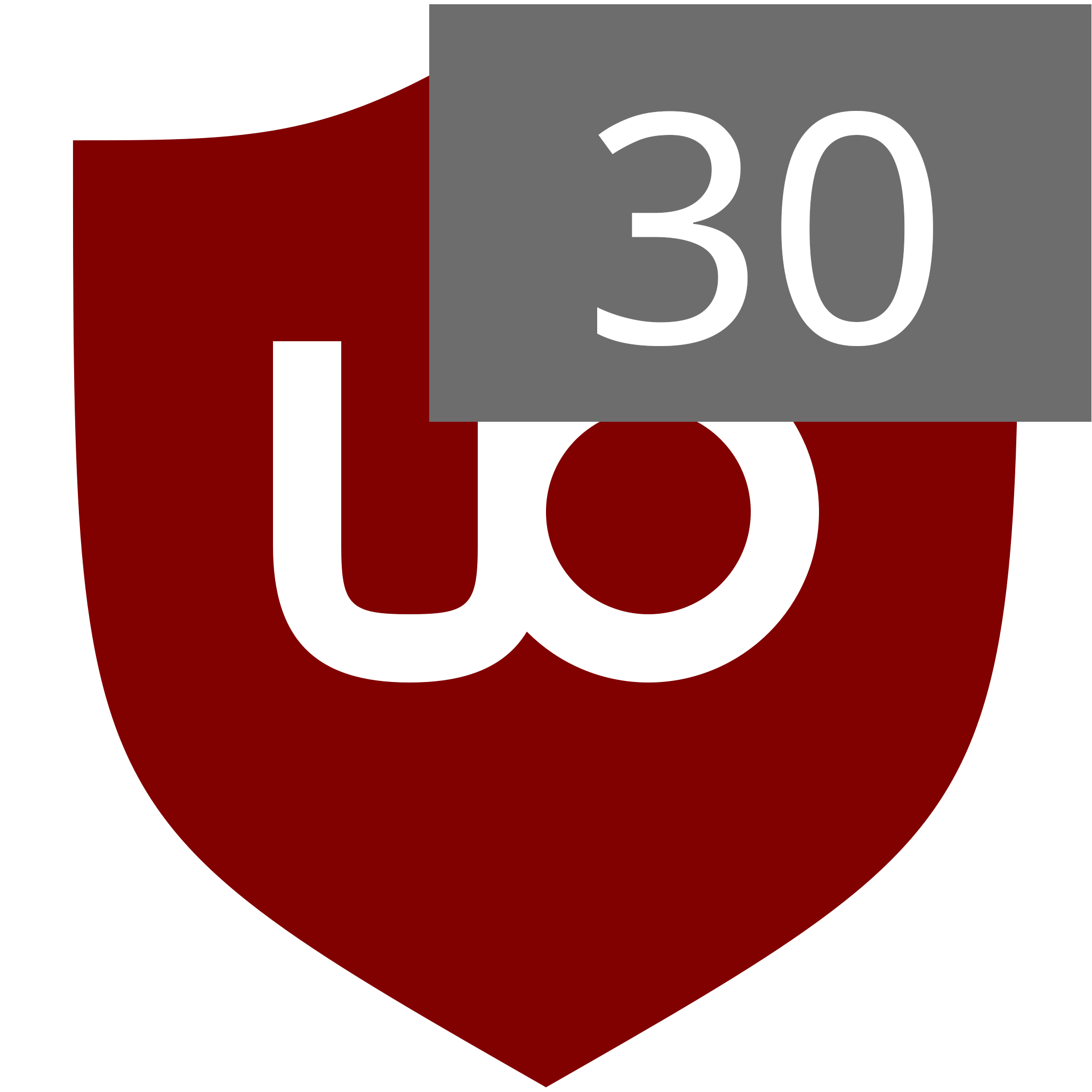 uBlock Origin Icon mit viel geblockten Inhalten