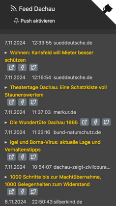 Feed Dachau Mobile Ansicht