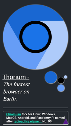 Thorium Mobile Ansicht