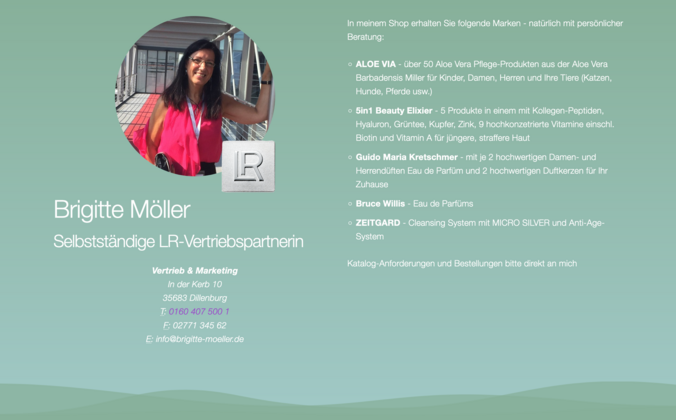 Brigitte Möller Desktop Ansicht