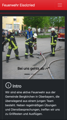 Feuerwehr Eisolzried Mobile Ansicht