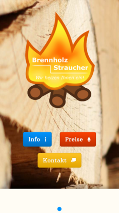 Brennholz Straucher Mobile Ansicht