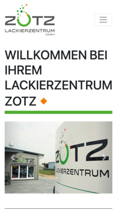 Lackierzentrum Zotz Mobile Ansicht
